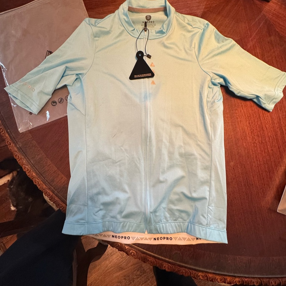 NeoPro Cycling - Light Blue Cycling Jersey